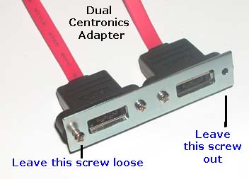 Dual Centronics Adapter